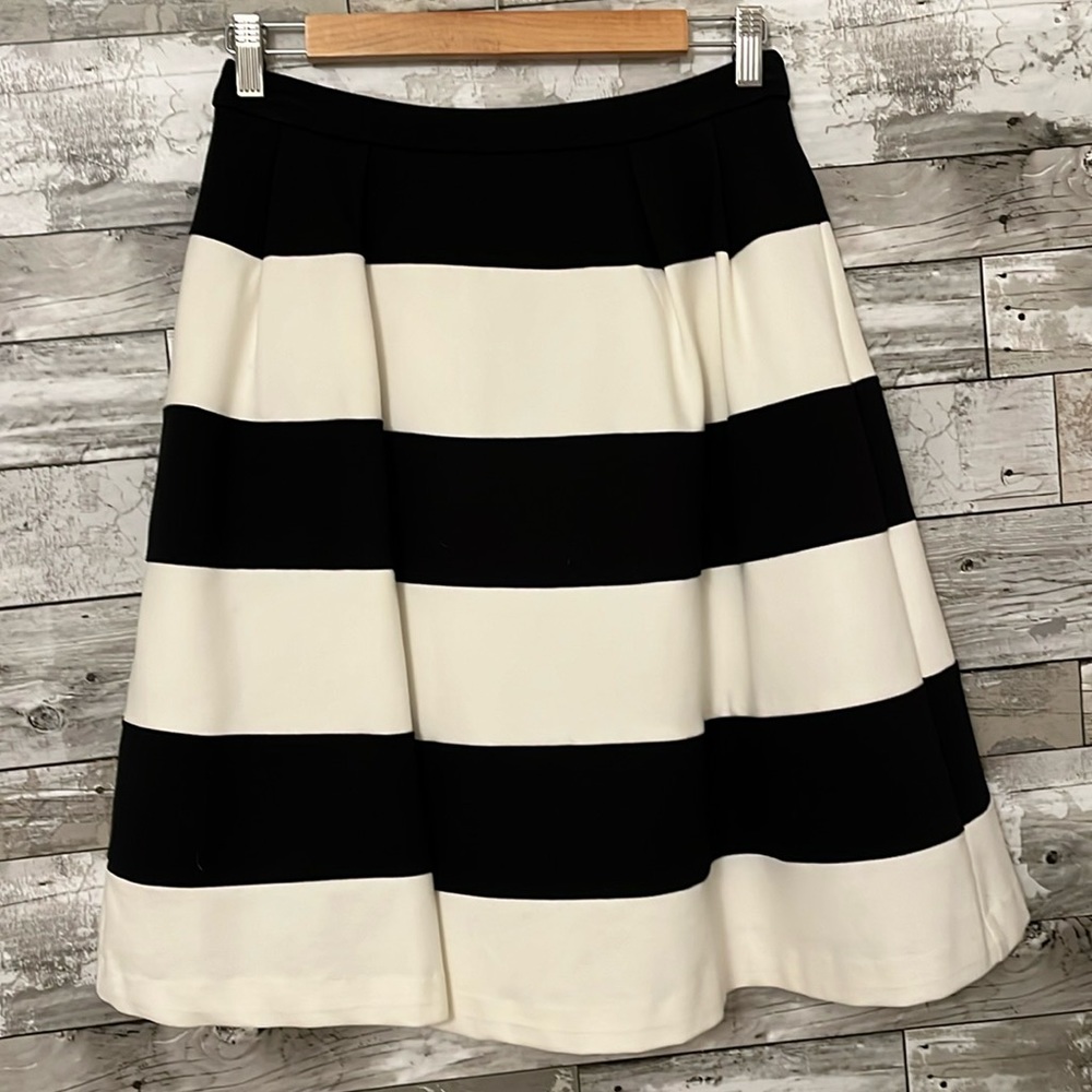 Stripped Full Skirt